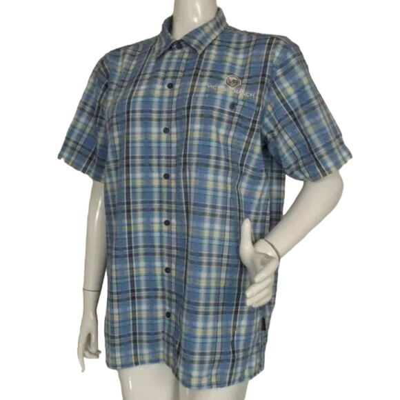 Patagonia Shirt, L, Puckerware/Seersucker, Short sleeves, Buttons, Victory Ranch - Picture 4 of 15